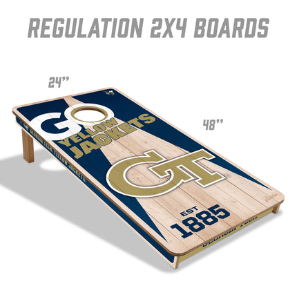 Georgia Tech Yellow Jackets 2x4 Cornhole Boards