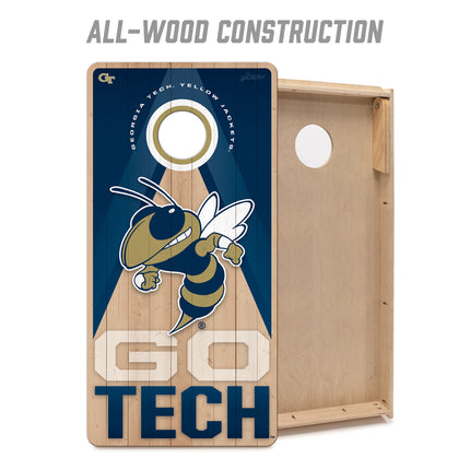 Georgia Tech Yellow Jackets 2x4 Slogan Series Cornhole Boards