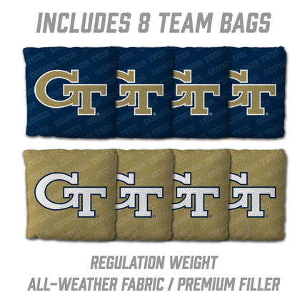 Georgia Tech Yellow Jackets 2x4 Slogan Series Cornhole Boards