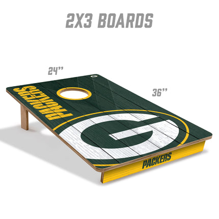 Green Bay Packers 2x3 Cornhole Boards