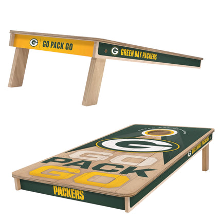 Green Bay Packers Cornhole Boards 2x4 Slogan Series
