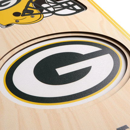 Green Bay Packers 8x32 3D Stadium Banner