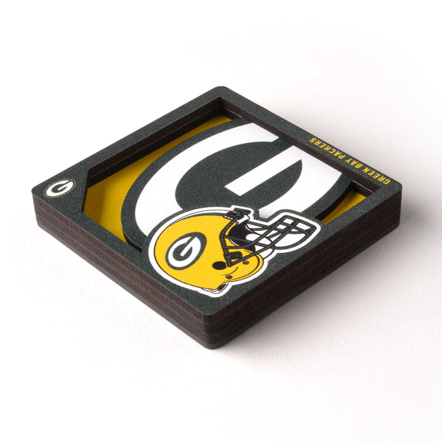 Green Bay Packers 3D Logo Series Magnet