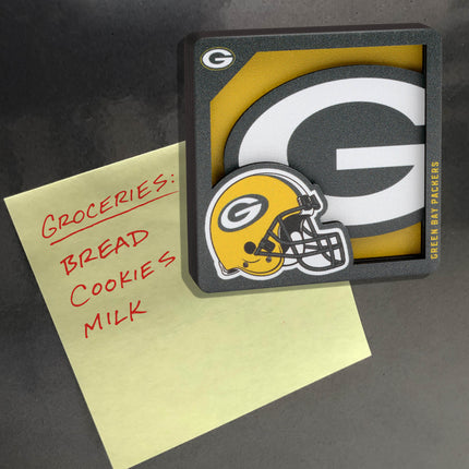 Green Bay Packers 3D Logo Series Magnet