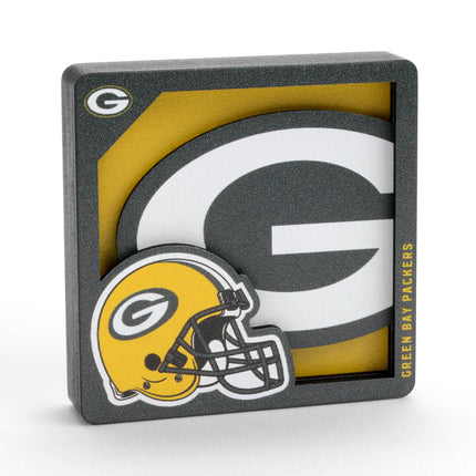 Green Bay Packers 3D Logo Series Magnet