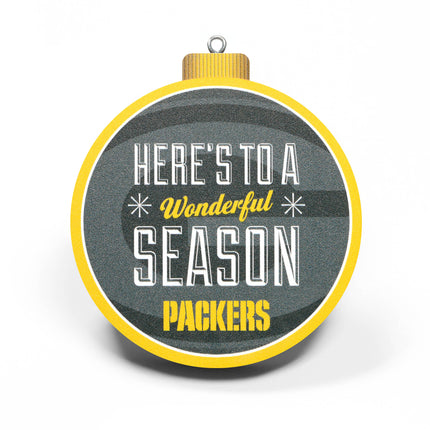 Green Bay Packers 3D Logo Series Ornament