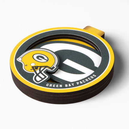 Green Bay Packers 3D Logo Series Ornament