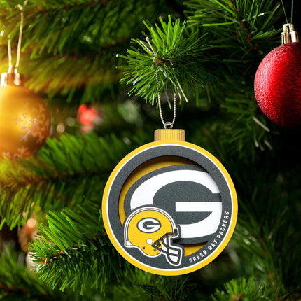 Green Bay Packers 3D Logo Series Ornament