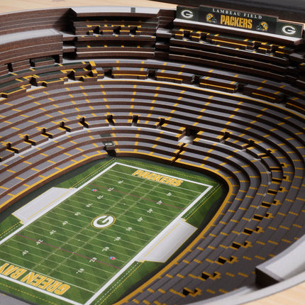 Green Bay Packers 25 Layer Stadium Art
