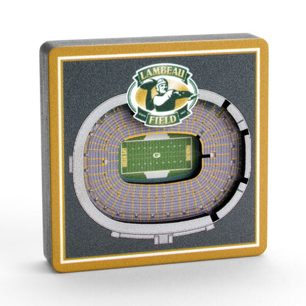 Green Bay Packers 3D StadiumView Magnets