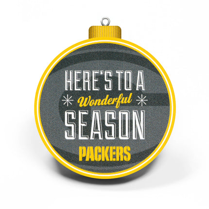 Green Bay Packers 3D StadiumView Ornaments
