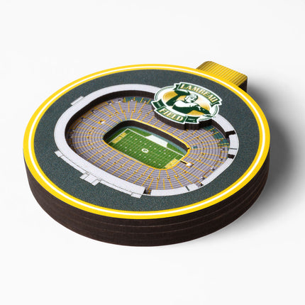 Green Bay Packers 3D StadiumView Ornaments