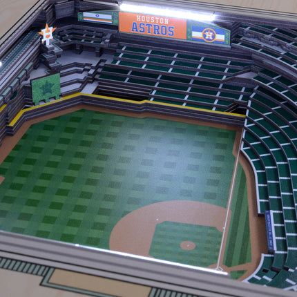Houston Astros 25-Layer StadiumView End Table