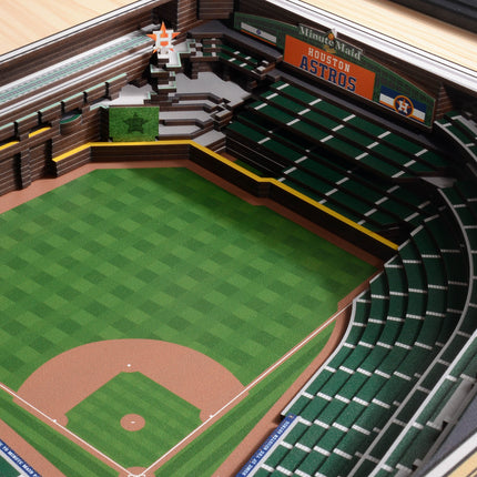 Houston Astros 25 Layer Stadium Art