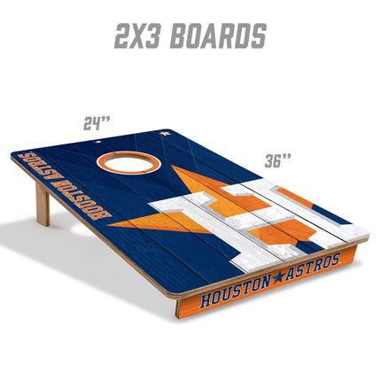 Houston Astros 2x3 Cornhole Boards