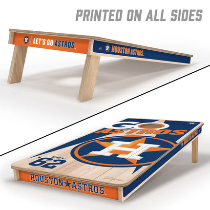 Houston Astros Cornhole Boards 2x4