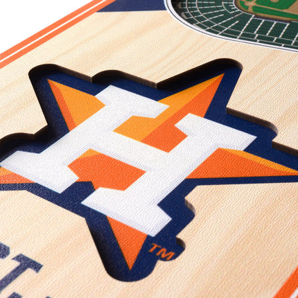 Houston Astros 3D Stadium 6x19 Banners
