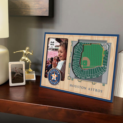 Houston Astros 3D StadiumView Picture Frame