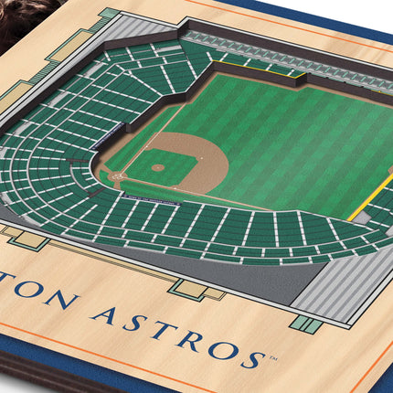 Houston Astros 3D StadiumView Picture Frame