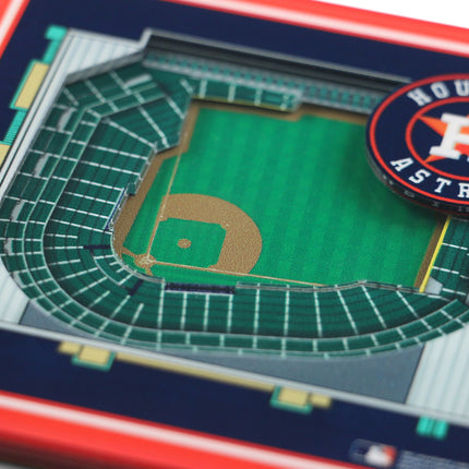 Houston Astros 3D Stadium View Coasters