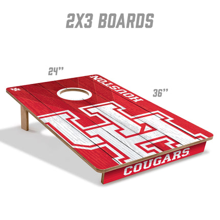 Houston Cougars 2x3 Cornhole