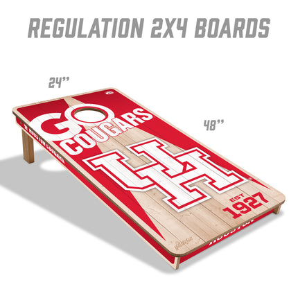 Houston Cougars 2x4 Cornhole Boards