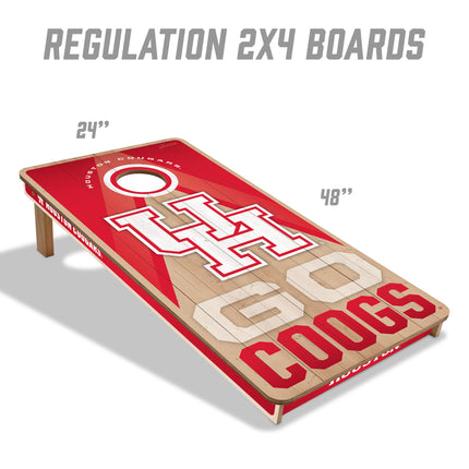Houston Cougars 2x4 Slogan Series Cornhole Boards