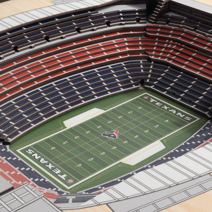Houston Texans 25 Layer Stadium Art