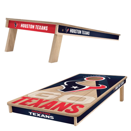 Houston Texans Cornhole Boards 2x4 Slogan Series