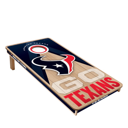 Houston Texans Cornhole Boards 2x4 Slogan Series