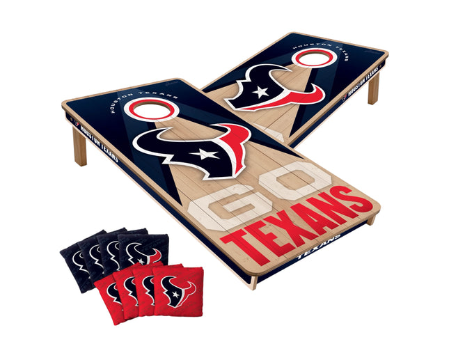 Houston Texans Cornhole Boards 2x4 Slogan Series