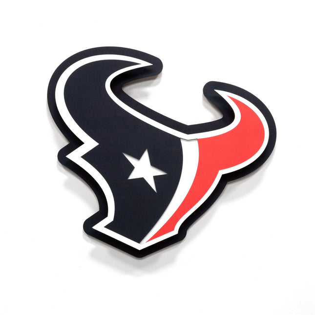 Houston Texans 3DX Die Cut Logo