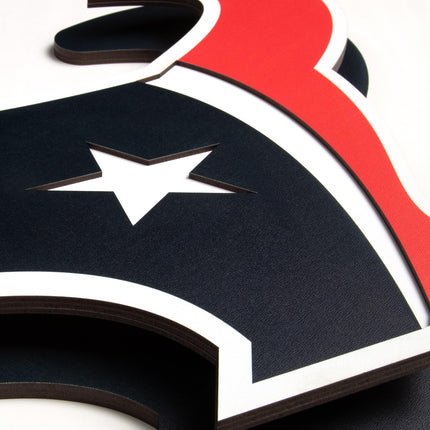Houston Texans 3DX Die Cut Logo