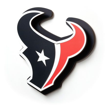 Houston Texans 3DX Die Cut Logo