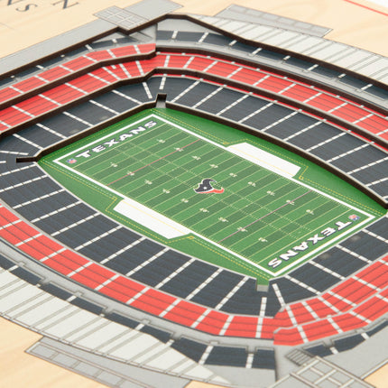 Houston Texans 5-Layer 3D StadiumView Wall Art
