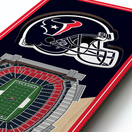 Houston Texans 3D Stadium 6x19 Banners