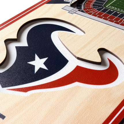 Houston Texans 3D Stadium 6x19 Banners