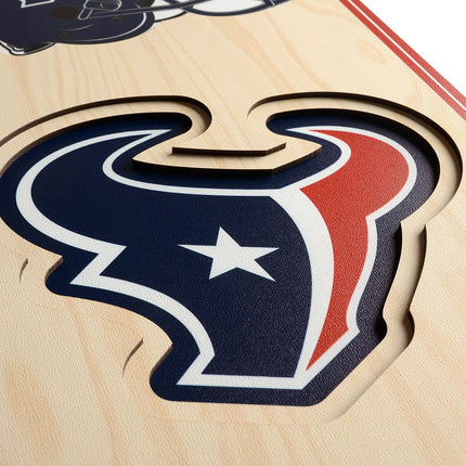Houston Texans 8x32 3D Stadium Banner
