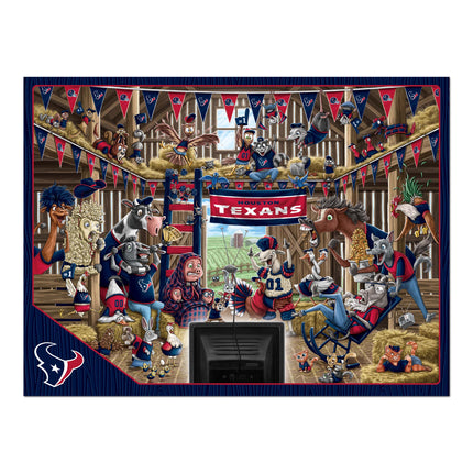 Houston Texans Barnyard Fans Puzzle - 500 PC