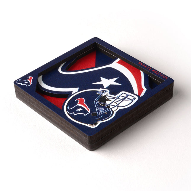 Houston Texans 3D Logo Series Magnet