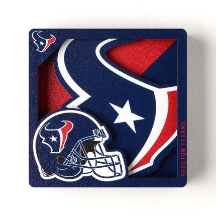 Houston Texans 3D Logo Series Magnet