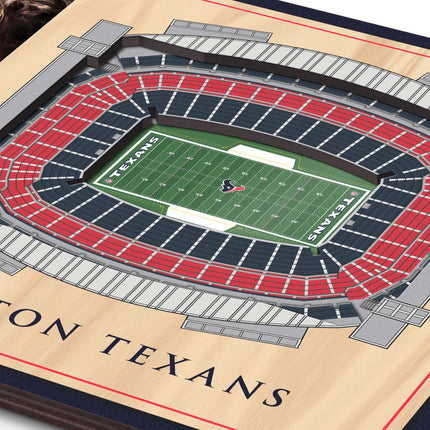 Houston Texans 3D StadiumView Picture Frame