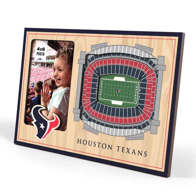 Houston Texans 3D StadiumView Picture Frame