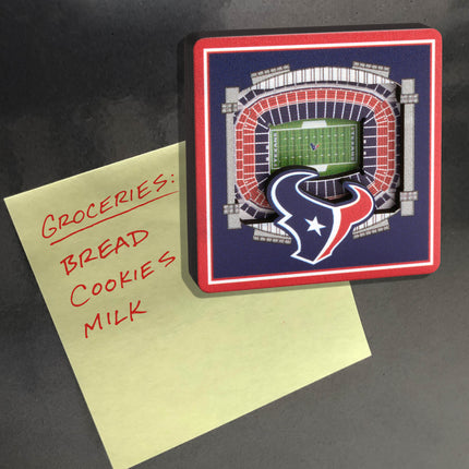 Houston Texans 3D StadiumView Magnets