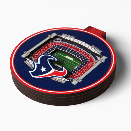 Houston Texans 3D StadiumView Ornaments
