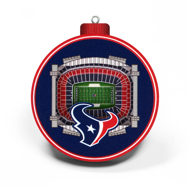 Houston Texans 3D StadiumView Ornaments