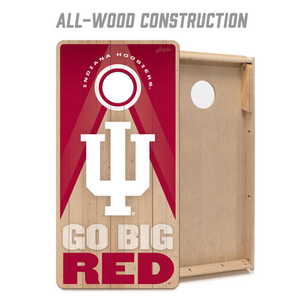 Indiana Hoosiers 2x4 Slogan Series Cornhole Boards