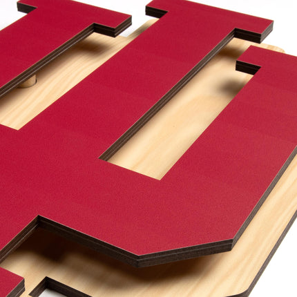 Indiana Hoosiers 3DX Die Cut Logo