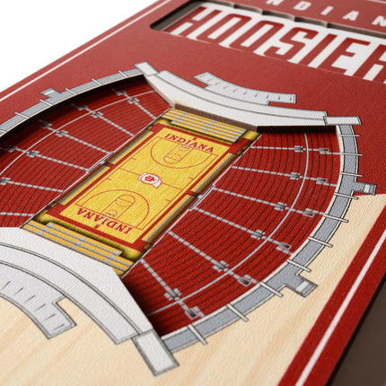 Indiana Hoosiers 3D Stadium 6x19 Banners