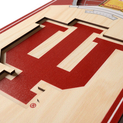 Indiana Hoosiers 3D Stadium 6x19 Banners